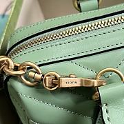 Gucci GG Marmont Small Top Handle Bag Green 27 x 13.5 x 10 cm - 5