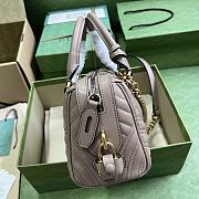 Gucci GG Marmont Small Top Handle Bag Beige 27 x 13.5 x 10 cm - 2