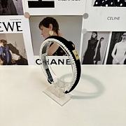 Chanel Headband (Black/White) - 5