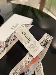 Dior Mitzah Scarf White/Black - 2