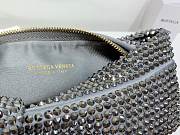 Bottega Veneta Embellished Mini Jodie Bag Silver 28 x 23 x 8 cm - 4