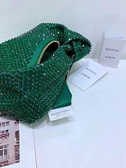 Bottega Veneta Embellished Mini Jodie Bag Green 28 x 23 x 8 cm - 6