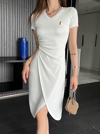 YSL White Dress