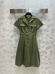 Celine Green Dress - 4