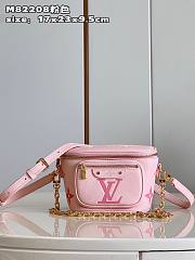 LV Mini Bumbag Gradient Pink Monogram Empreinte size 17 x 12 x 9.5 cm - 1