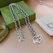 Gucci GG Heart Necklace  - 3