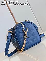 LV Speedy Bandoulière 20 Dégradé Blue M46517 size 20.5x13.5x12 cm - 6