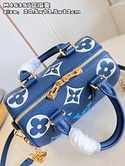 LV Speedy Bandoulière 20 Dégradé Blue M46517 size 20.5x13.5x12 cm - 4