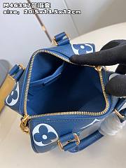 LV Speedy Bandoulière 20 Dégradé Blue M46517 size 20.5x13.5x12 cm - 2