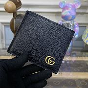 Gucci GG Marmont Leather Bi-Fold Wallet Black size 11 x 9 cm - 4