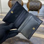 Gucci GG Marmont Card Case Wallet Black size 11 x 8 x 3 cm - 2