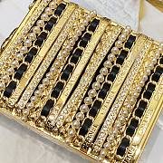 Chanel 22k Small Evening Bag Gold Color 11 x 9 x 4.5 cm - 6