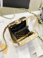 Chanel 22k Small Evening Bag Gold Color 11 x 9 x 4.5 cm - 5