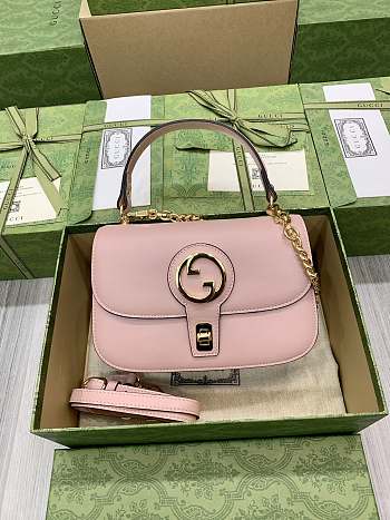 Gucci Blondie Top-Handle Bag Light Pink 23 x 15 x 11 cm