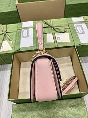 Gucci Blondie Top-Handle Bag Light Pink 23 x 15 x 11 cm - 6