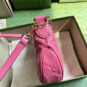 Gucci GG Matelassé Mini Bag Pink 21 x 14 x 6 cm - 4