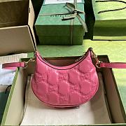 Gucci GG Matelassé Mini Bag Pink 21 x 14 x 6 cm - 3