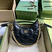 Gucci GG Matelassé Mini Bag Black size 21 x 14 x 6 cm - 1