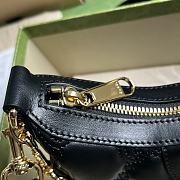 Gucci GG Matelassé Mini Bag Black size 21 x 14 x 6 cm - 6