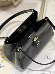 Dior Small Key Bag Black Box Calfskin size 22 x 12.5 x 12 cm - 6
