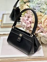 Dior Small Key Bag Black Box Calfskin size 22 x 12.5 x 12 cm - 4