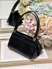 Dior Small Key Bag Black Box Calfskin size 22 x 12.5 x 12 cm - 2