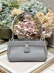 Dior Small Key Bag Gray Box Calfskin size 22 x 12.5 x 12 cm - 1