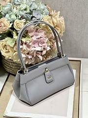 Dior Small Key Bag Gray Box Calfskin size 22 x 12.5 x 12 cm - 6