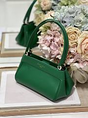 Dior Small Key Bag Green Box Calfskin size 22 x 12.5 x 12 cm - 5