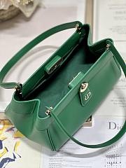 Dior Small Key Bag Green Box Calfskin size 22 x 12.5 x 12 cm - 3