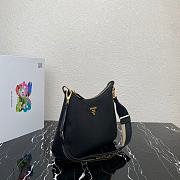 Prada Black Leather Bag 1BC178 size 32 x 25.5 x 7.5 cm - 5