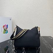 Prada Black Leather Bag 1BC178 size 32 x 25.5 x 7.5 cm - 3