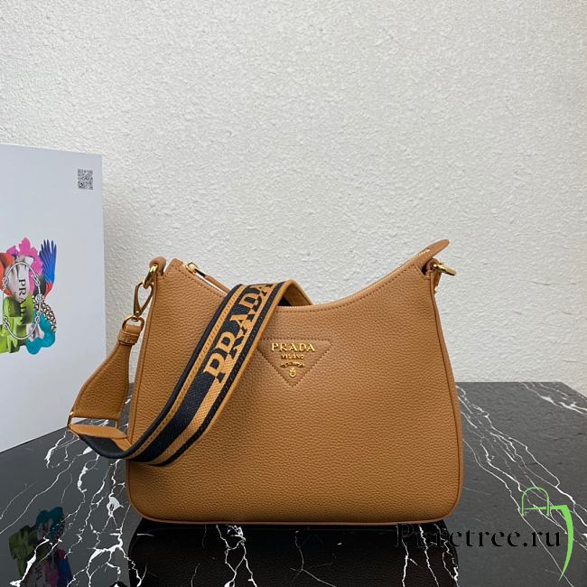 Prada Brown Leather Bag 1BC178 size 32 x 25.5 x 7.5 cm - 1