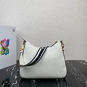 Prada White Leather Bag 1BC178 size 32 x 25.5 x 7.5 cm - 6