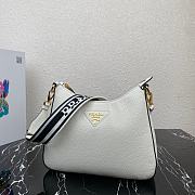 Prada White Leather Bag 1BC178 size 32 x 25.5 x 7.5 cm - 3