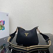 Prada Black Leather Shoulder Bag size 24 x 18 x 6 cm - 2