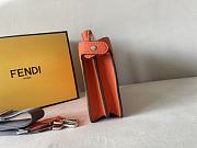 Fendi Peekaboo ISeeU XCross Orange size 23 x 14.5 x 6 cm - 6