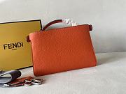 Fendi Peekaboo ISeeU XCross Orange size 23 x 14.5 x 6 cm - 2