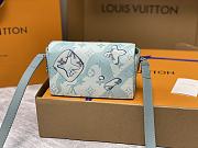 LV Steamer Wearable Wallet Crystal Blue 18 x 11 x 6.5 cm - 4