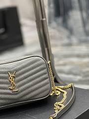 YSL Lou Camera Bag In Quilted Leather 585040 size 18x10x5 cm - 2