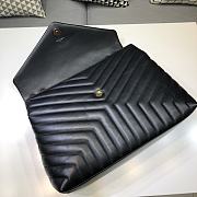 YSL Loulou Large Chain Bag Black Gold Hardware 38 x 27 x 14 cm - 4