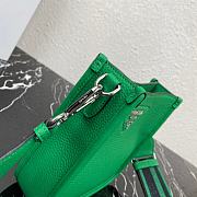 PRADA Leather Mini Shoulder Bag Green 20 x 19 x 6 cm - 6