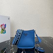 PRADA Leather Mini Shoulder Bag Wave 20 x 19 x 6 cm - 1