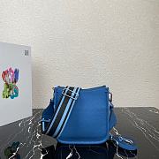 PRADA Leather Mini Shoulder Bag Wave 20 x 19 x 6 cm - 3