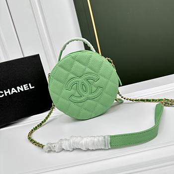 CHANEL | Small Vanity Case Green