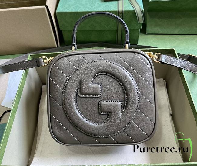 GUCCI Grey Blondie Shoulder Bag G744434 - 1