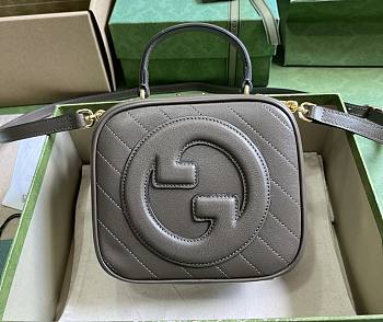 GUCCI Grey Blondie Shoulder Bag G744434