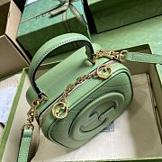 GUCCI Green Blondie Shoulder Bag G744434 - 5