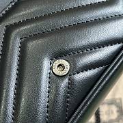 GUCCI | GG Marmont Belt Bag In Black 476433 Size 16.5x10x4.4 cm - 5