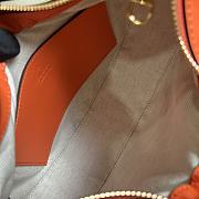 GUCCI | GG Matelassé Small Shouder Bag In Orange 739709 Size 27x18x7 cm - 4